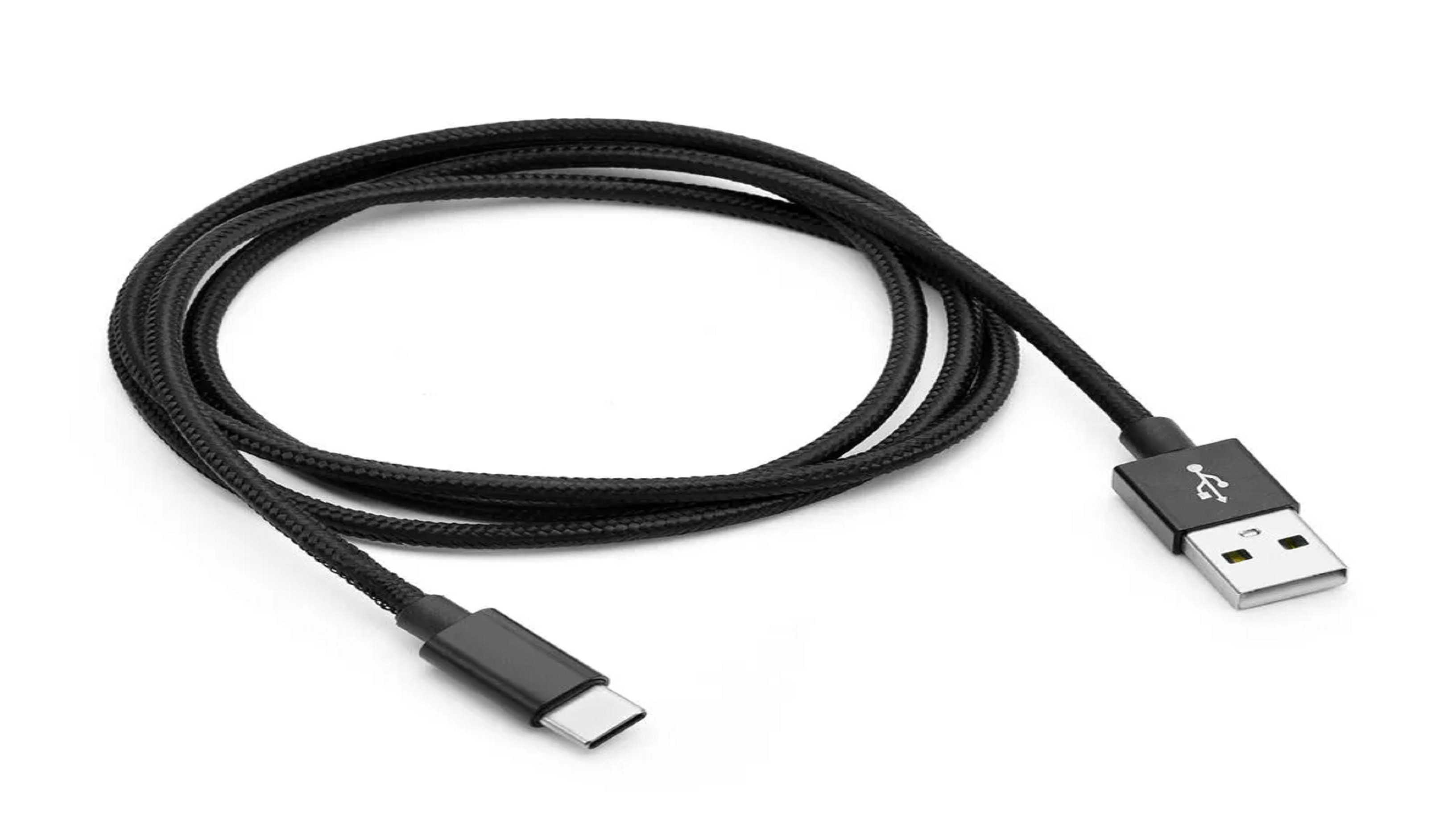 Nylon Braided USB A To USB C Cable